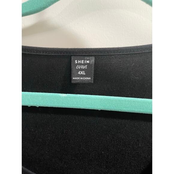 SHEIN BASICS Plus Form Fitted Bodysuit NWOT 4X - Picture 3 of 8